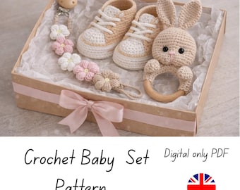 Baby Gift Crochet Pattern Set PDF