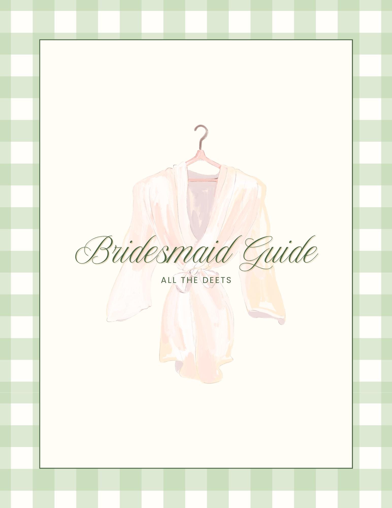 Bridesmaid Dress Template - Etsy UK