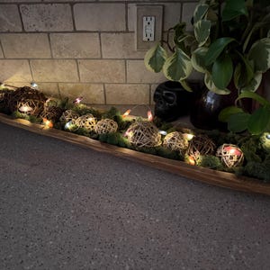 Kristall Lichterkette,Fantasy Lichterkette, Waldlichter, Cottagecore Dekor, magische Kristall Lichter, Feenhaftes Schlafzimmer Dekor, Feenhafte Lichterkette