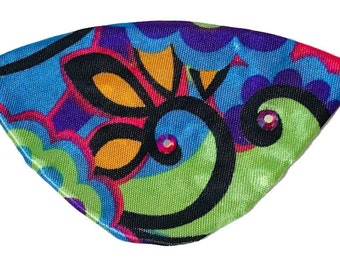 Eye Patch Far Out Psychedelic Groovy Jeweled Bright Cosplay Fashion Fantasy Pirate