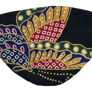 Eye Patch Jeweled Butterfly Colorful Black Purple Green Gold Fashion Eyepatch