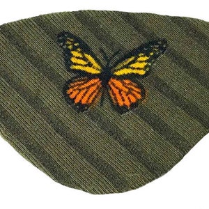 Eye Patch Monarch Butterfly Olive Green Orange Yellow Fantasy Fashion Eyepatch A