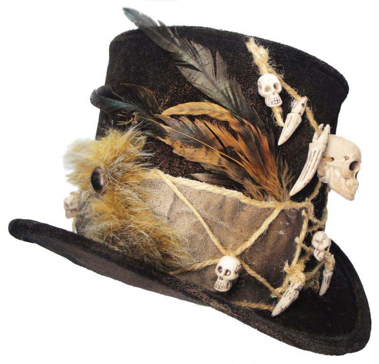 voodoo witch headpiece