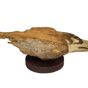 Wolf Wood Carving Sculpture Domain Woodland Original Rick Cain Art Signed Cottagecore