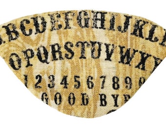 Ouija Eye Patch Spirit Board Spooky Ivory Black Cosplay Fashion Fantasy Eyepatch Fortune Teller Medium