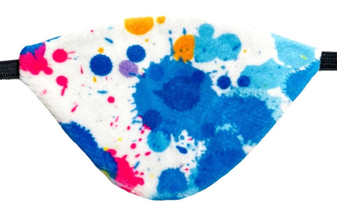 Eye Patch Paint Splatter Splat Velvet Wild Bright Colorful Artist ...