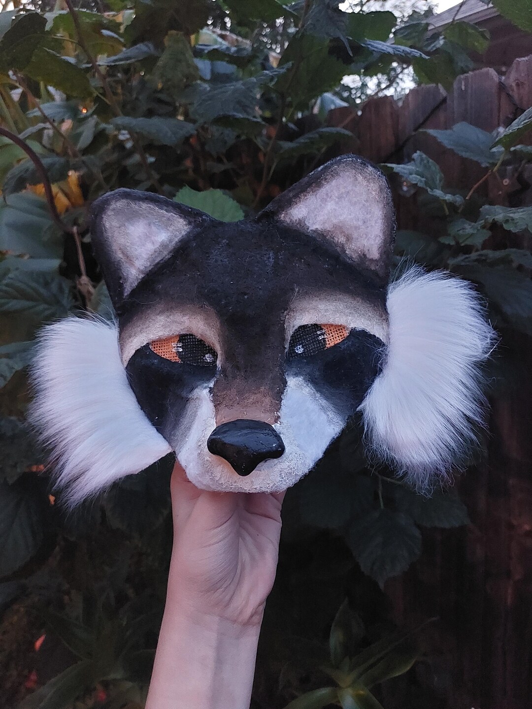 Ta Rien Mask Racoon Therian Mask - Etsy