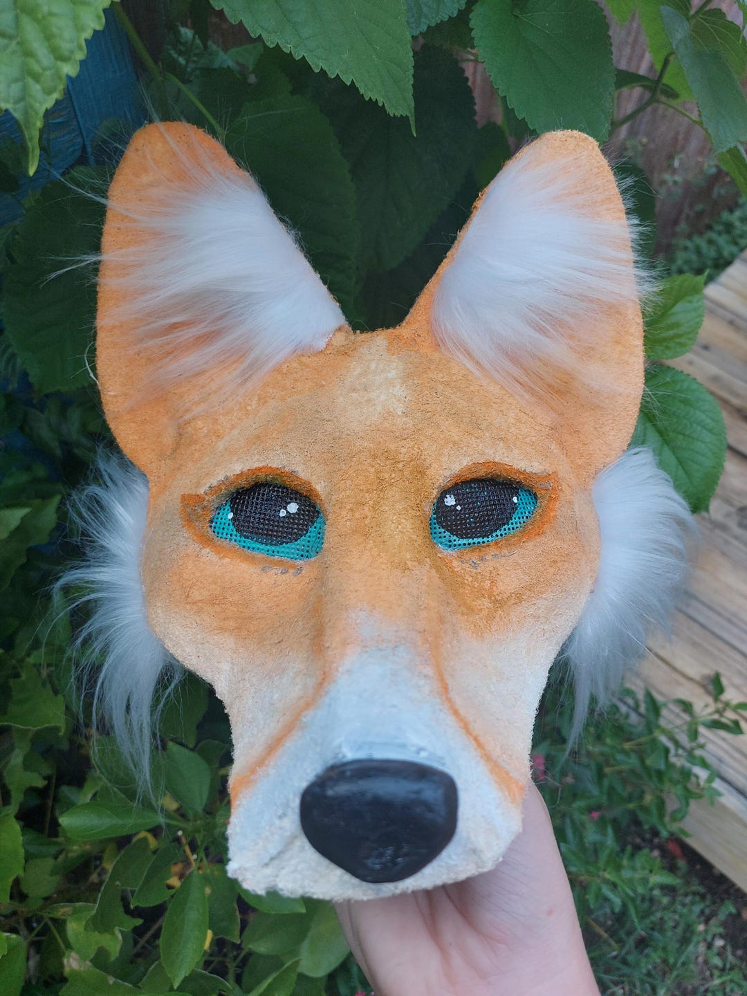 Red Fox Therian Mask - Etsy