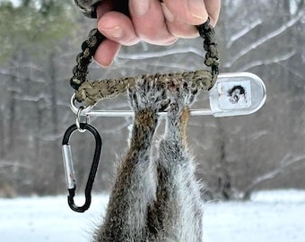 Sciurus Game Carrier – Marsupio tattico leggero in paracord per scoiattoli, conigli e altro