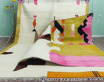 Handmade Wool Berber Rug