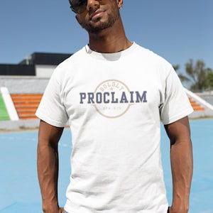 Boldly Proclaim | Ephesians 6:19 | T-Shirt | Live the Verse | all4HIM