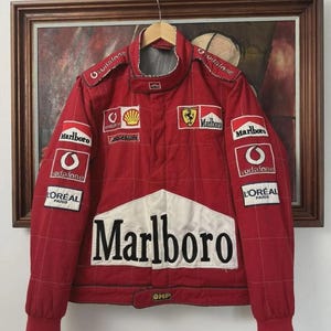 ​【ヴィンテージ】Ferrari F1 マールボロ レーシングブルゾン XXL ヴィンテージ】Ferrari F1 マールボロ レーシングブルゾン XXL