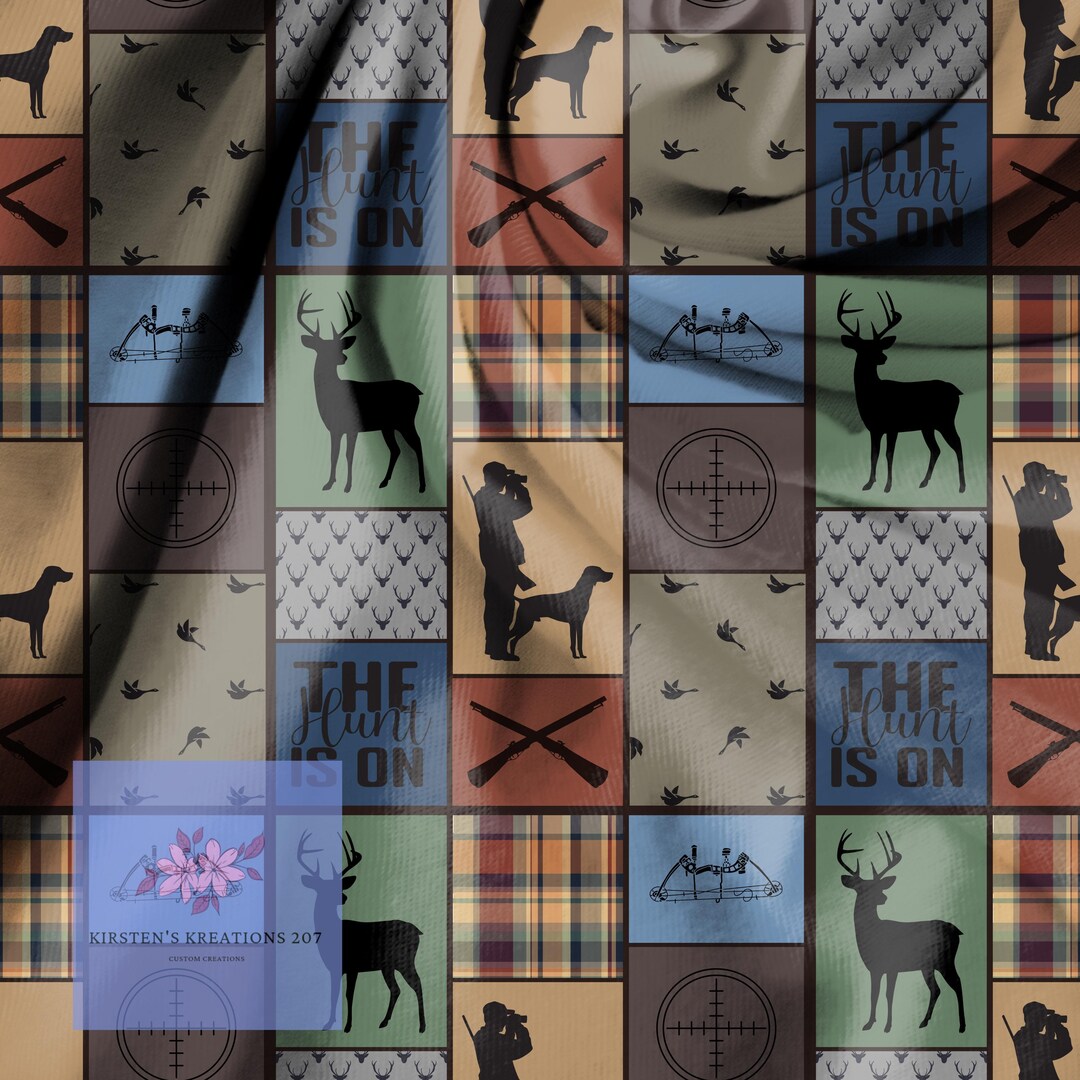 Hunting Seamless Pattern: Outdoors PNG File (digital Download) - Etsy