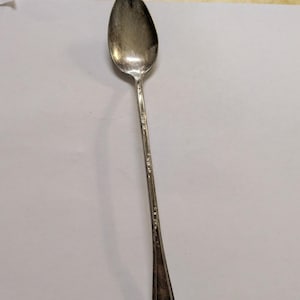 Vintage New England Silver Plate Spoon Ornate Collectible Flatware