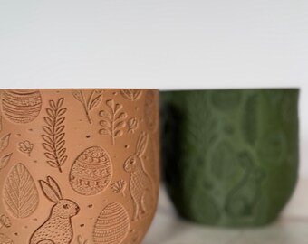 Easter Bunny Planter Pot – Easter Candy Container