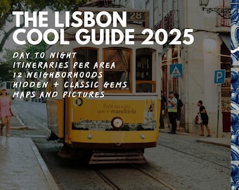 Guía de viaje de Lisboa 2025 (PDF) / Itinerarios por barrios, consejos locales, joyas ocultas y mapas