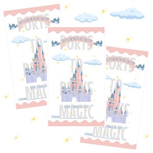 Pixie Dust Tags - Castle