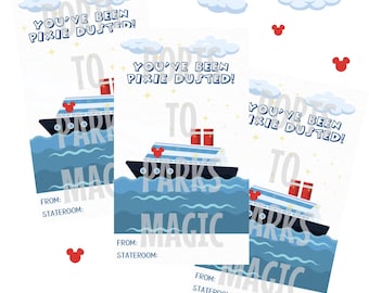 Pixie Dust Tags - Cruise Ship