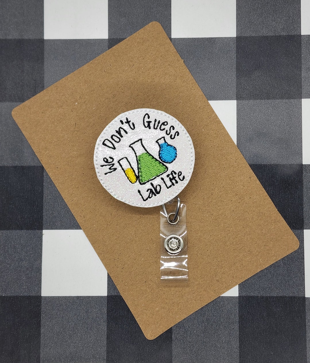 Lab Life Badge Reel, Lab Life Badge Buddy, Lab Life Lanyard, Lab Tech Gift, Laboratory