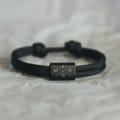 Personalized men's bracelet with engraving - gift for him, gift for men, boyfriend gift, sailing rope bracelet product logo