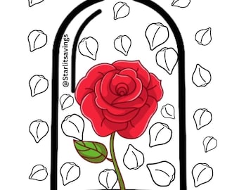 A6 | The Everlasting Rose Saving Challenge | Beauty and the Beast Tracker|