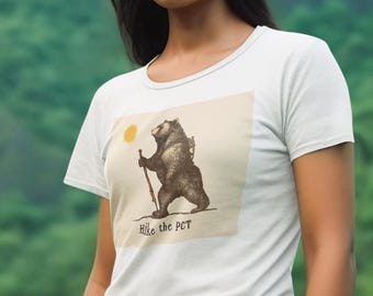 Vintage Bear Adventure-T-shirt - Hike the PCT