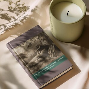 Nature's Pace Bear Journal - Emerson Quote - Rest Recovery Slow Living Patience Notebook image 3