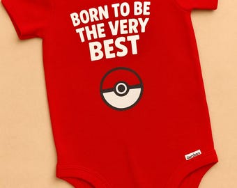 Grazioso tutina con mostro anime per neonati / regalo per baby shower per gamer