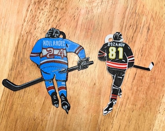 Heated Rivalry Keychain 3D printed Hockey Jersey Fan Art