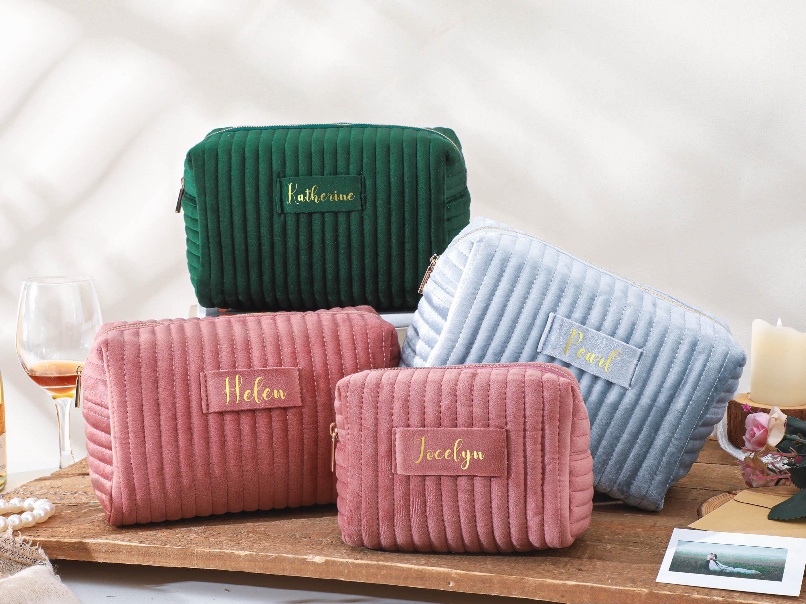 Lila Kosmetiktasche Mit Reißverschluss – Polyester, 23,5x17 Cm, Für Lila-Liebhaber
