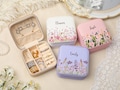 Custom Name Travel Jewelry Box,Personalized Name Travel Jewelry Box,Bridesmaid Gift Box,Gift for Her,Travel Jewelry organizer,Birthday Gifts