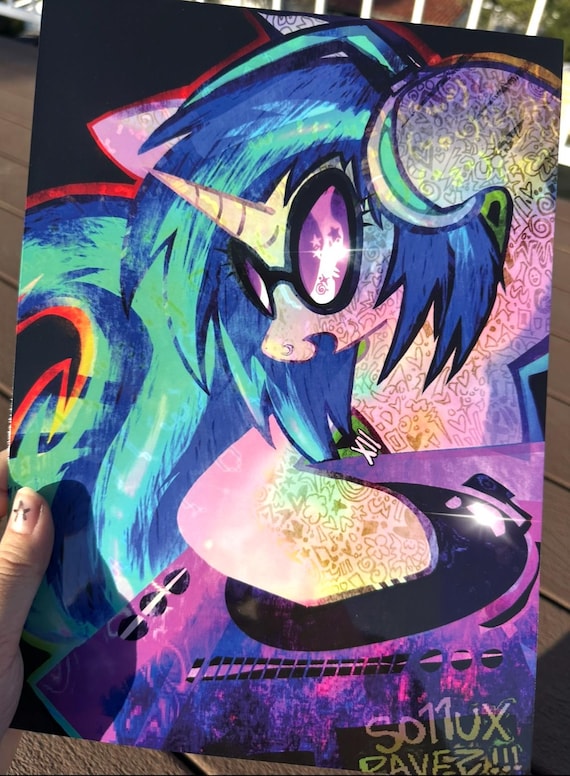 dj pon3 - ORIGINAL PRINT! (8 x 11in)