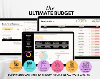 Budget Tabelle 2018-2019 Ausgaben Tracker Digitaler Budget Planer Ausgabe Tracker Monatlicher Budget Planer Bill Tracker Vorlage