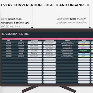 Appointments tracker for cleaning business with job status and scheduling view.