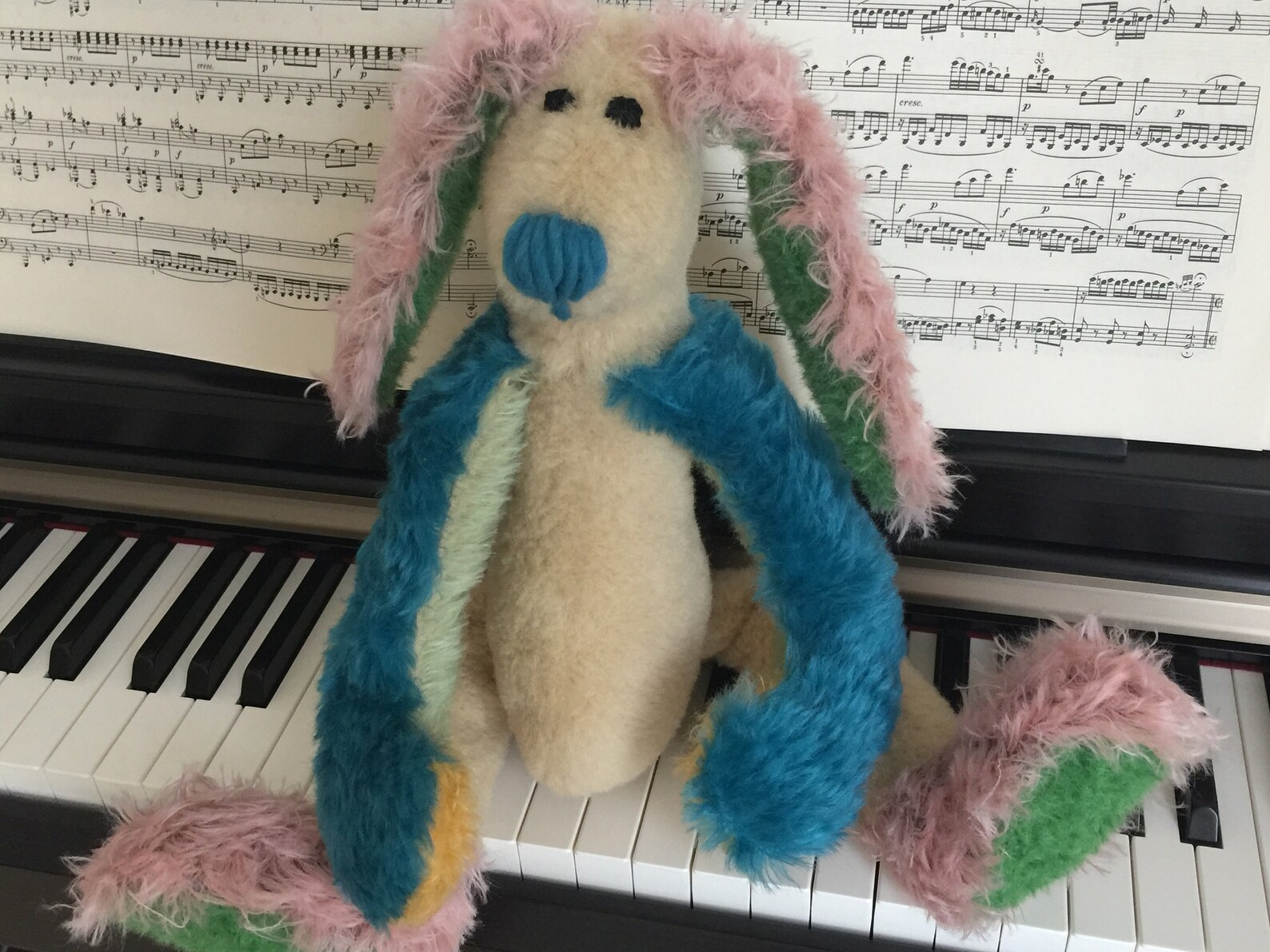 Teddy Rabbit Lilo Handmade From the Best Pure and Bio Materials. - Etsy