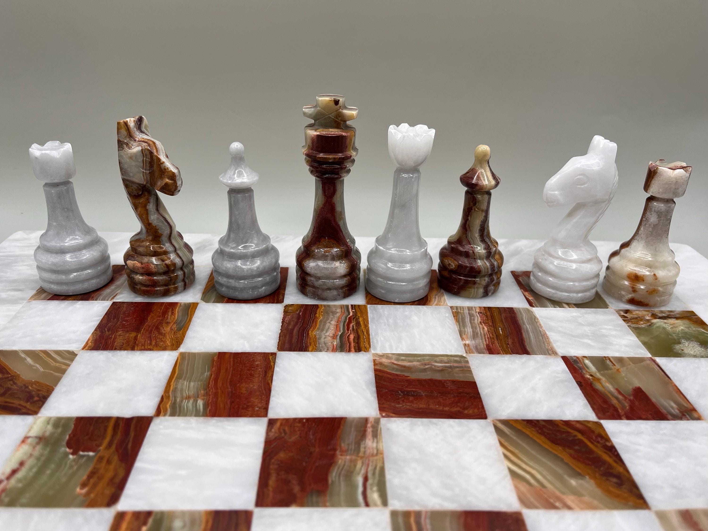 Stone chess set - Etsy 日本