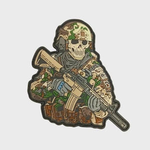 Skeleton Soldier Tactical Morale Patch