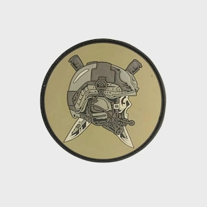 Skull PVC Tactical Morale Patch