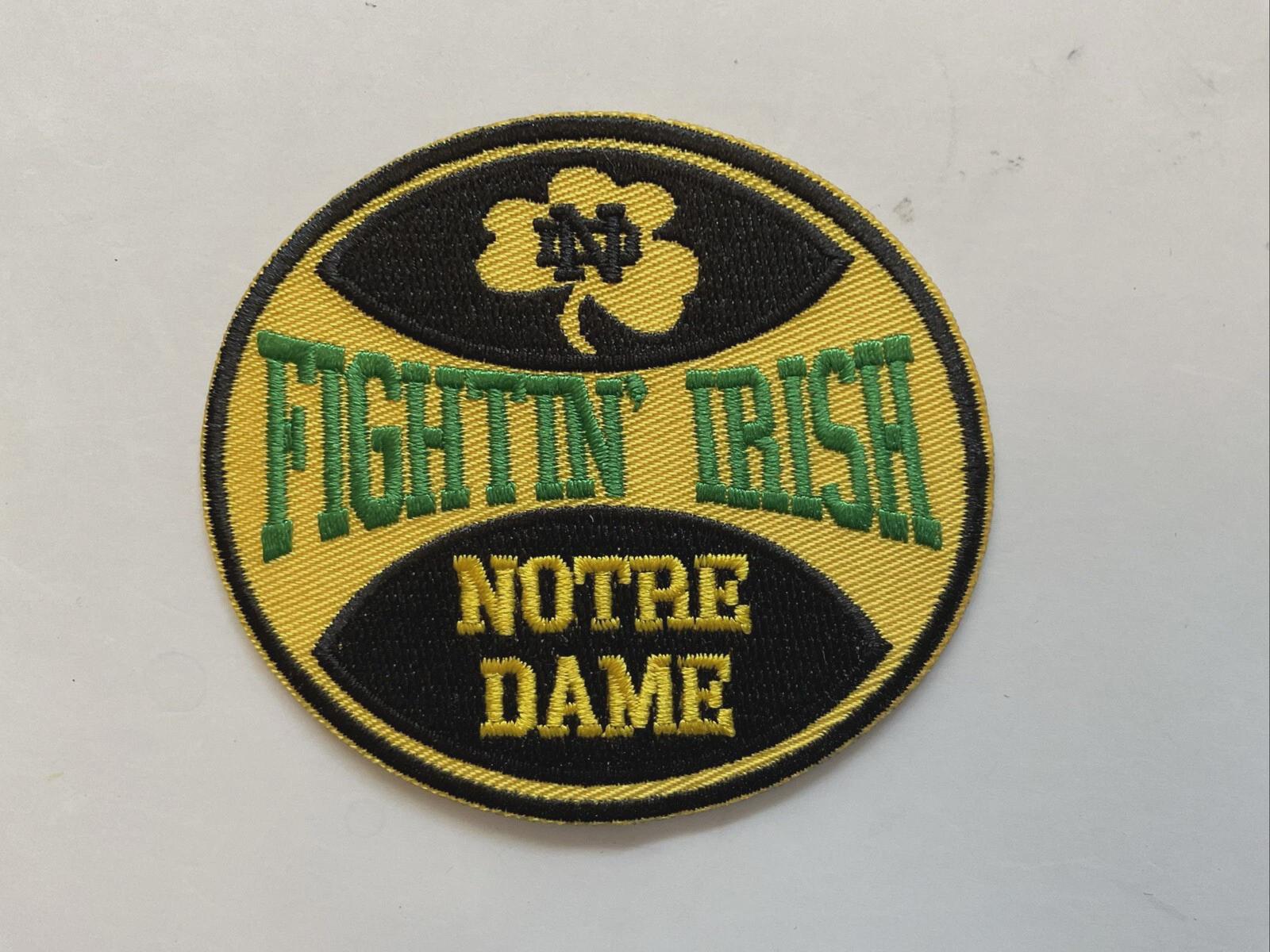 Notre Dame Fightin' Irish Logo Vintage 90s Wool Starter Snapback Football Hat