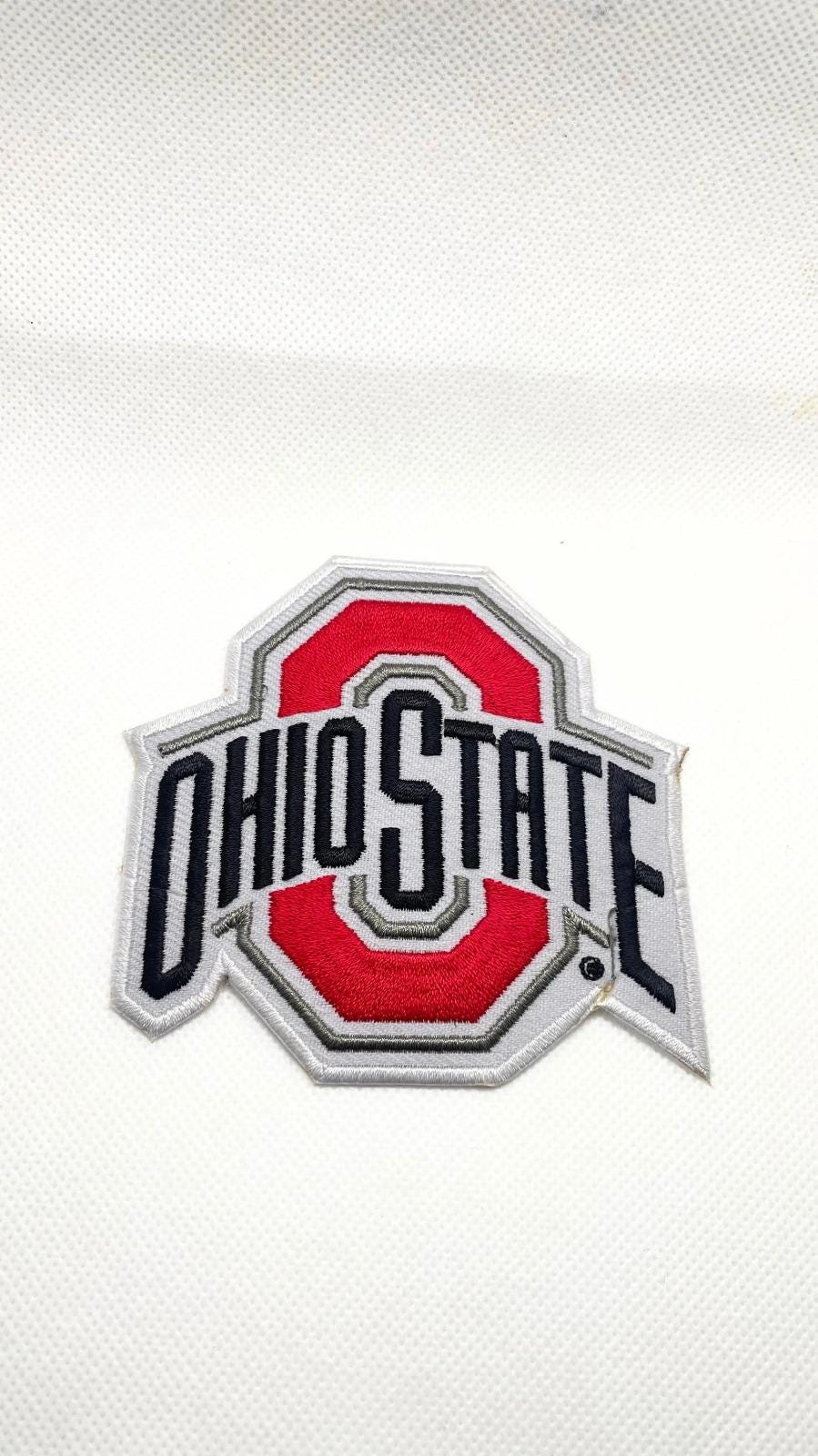 2) OSU The Ohio State Vintage Bestickt Aufbügeln Patch Set 3 Zoll X 3