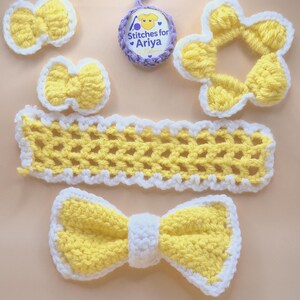 Crochet School hair sets