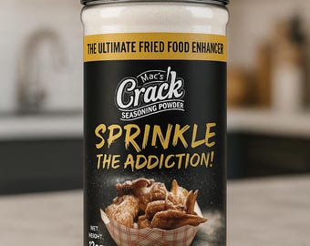 Mac’s Crack Seasoning Powder| Flavor Explosion| Fried Food Enhancer