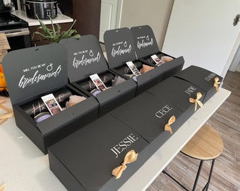Personalized Bridesmaid Proposal Gift Box