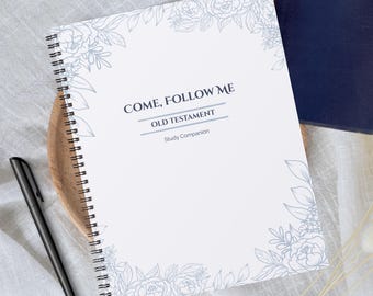 Come Follow Me Old Testament Study Companion 2026 | Printable LDS Scripture Study Journal |  Bible Study for Women | Digital Download