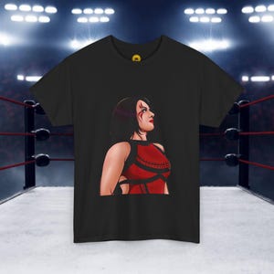 Stephanie Vaquer WWE Unisex Tee, Wrestling Fan Gift, Heavy Cotton T-Shirt, WWE Apparel, Wrestling Lover Shirt