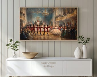 Vintage Nutcracker Ballet Frame TV Art, Classical Holiday Wall Art, Christmas  Samsung Frame TV Art, Festive Digital Download 90