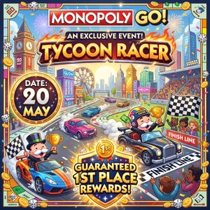 Mogo Tycoon Racers Carry - Gegarandeerd Alle dozen Beloningen Verzameld! | 20-25 mei 2026 | Beschrijving lezen | Reserveer nu de jouwe!