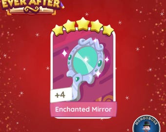 Espejo Encantado - Set 22 – Pegatina Monopoly GO - Entrega inmediata