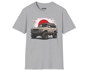 Rising Sun Toyota Land Cruiser 80 Series T-Shirt