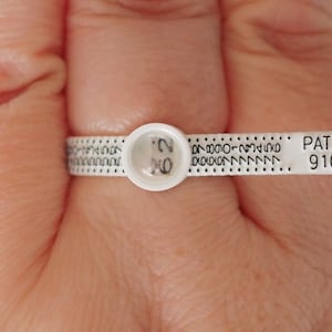 Euro Ring Sizer - European Ring Sizer - Number Ring Gauge - Wedding Ring Measure - Ring Size Chart - How to Measure Ring Size